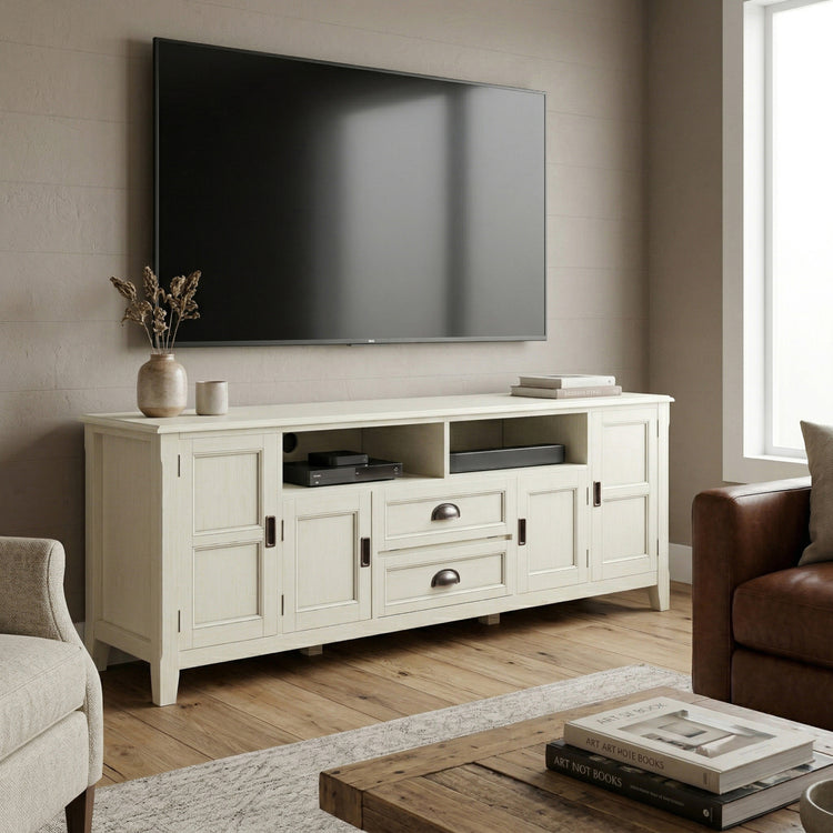 Antique White | Burlington 72 inch TV Stand