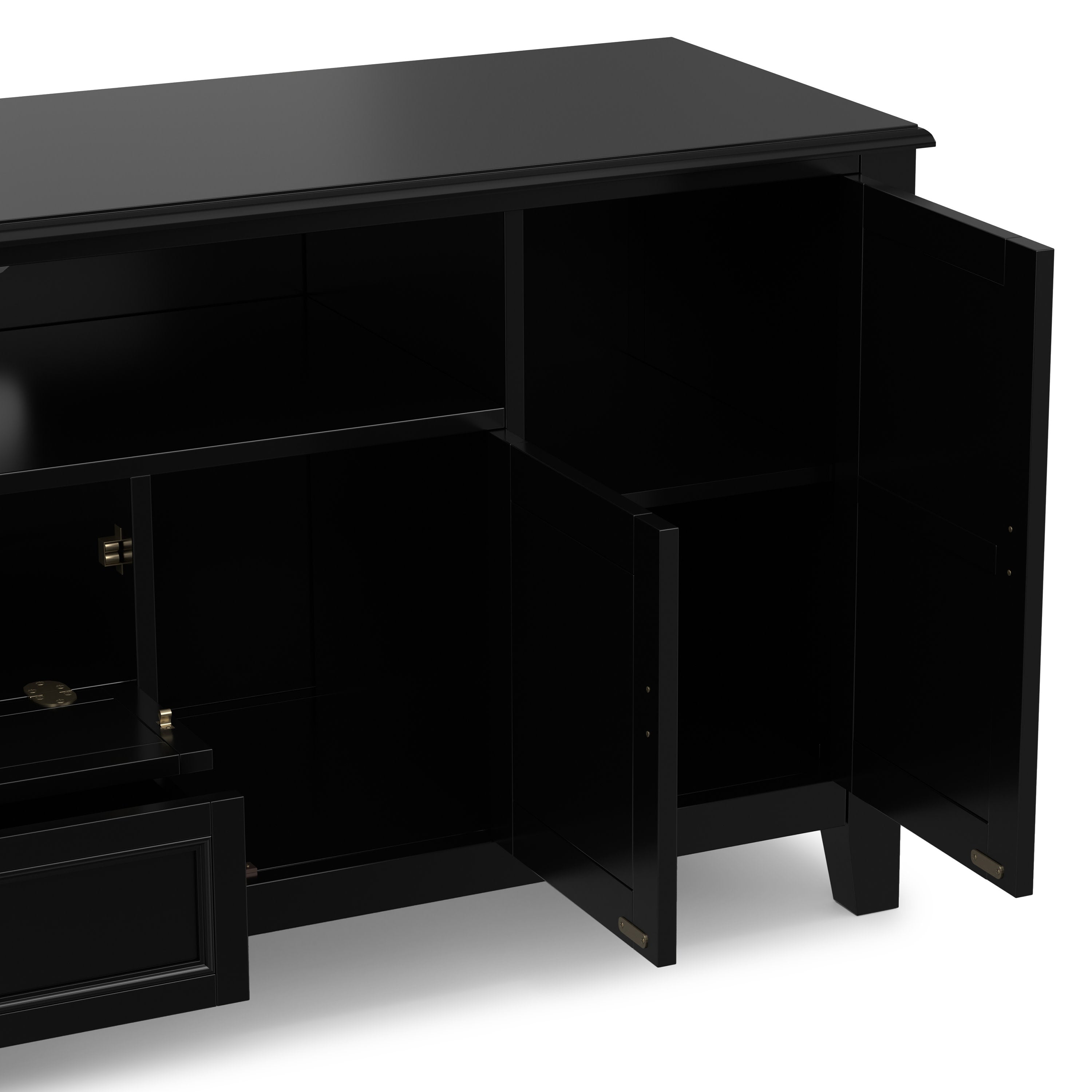 72 Inch TV Stand | Burlington Media Console – Simpli Home