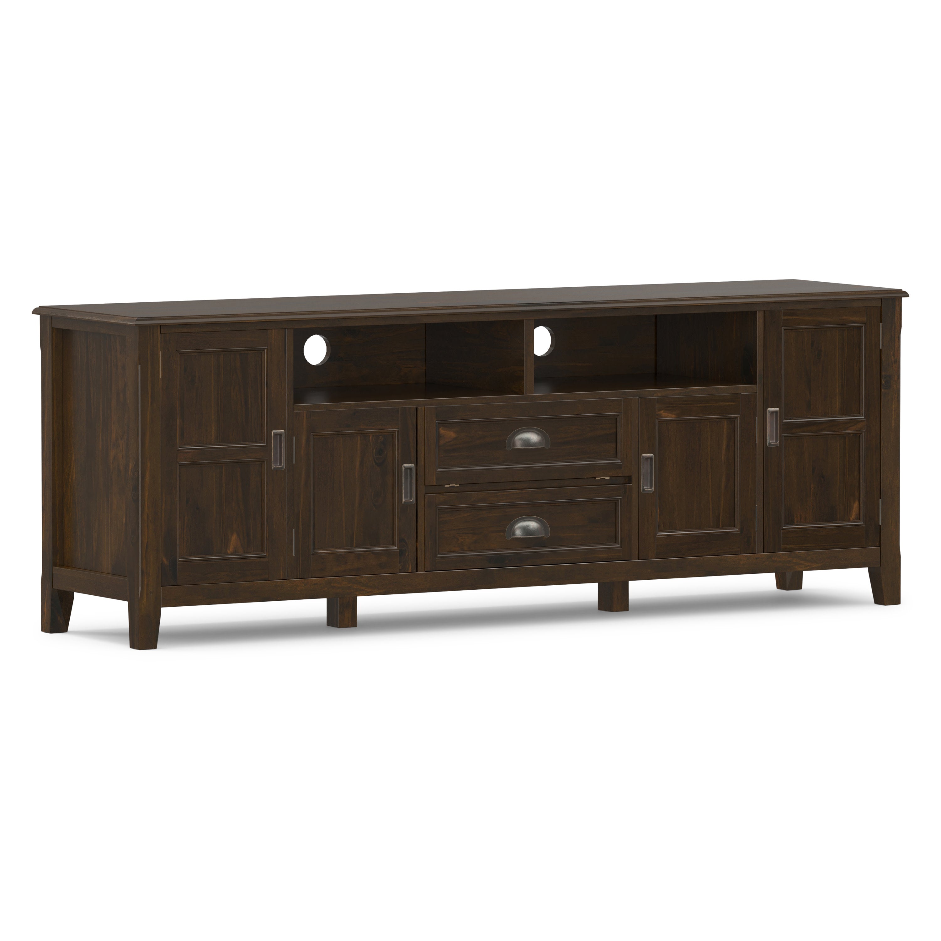 72 Inch TV Stand | Burlington Media Console – Simpli Home