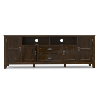 Mahogany Brown | Burlington 72 inch TV Stand
