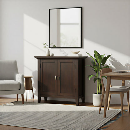 Brunette Brown | Redmond Low Storage Cabinet