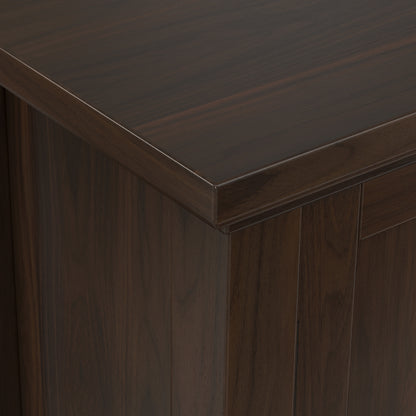 Brunette Brown | Redmond Low Storage Cabinet