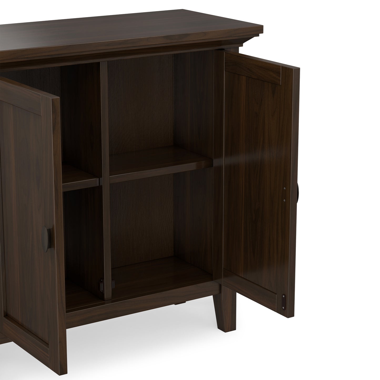 Brunette Brown | Redmond Low Storage Cabinet