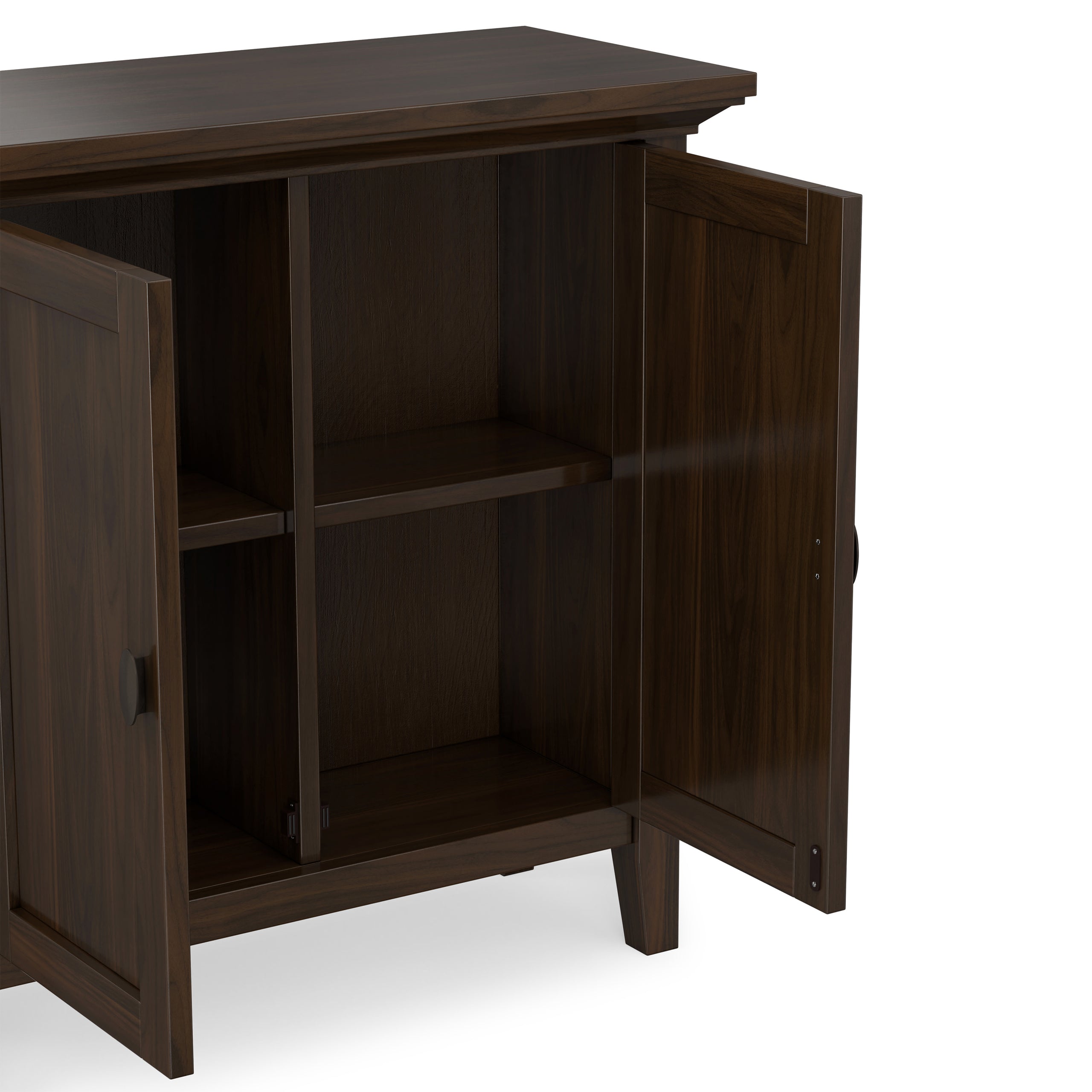 Brunette Brown | Redmond Low Storage Cabinet
