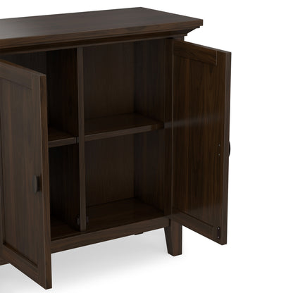 Brunette Brown | Redmond Low Storage Cabinet