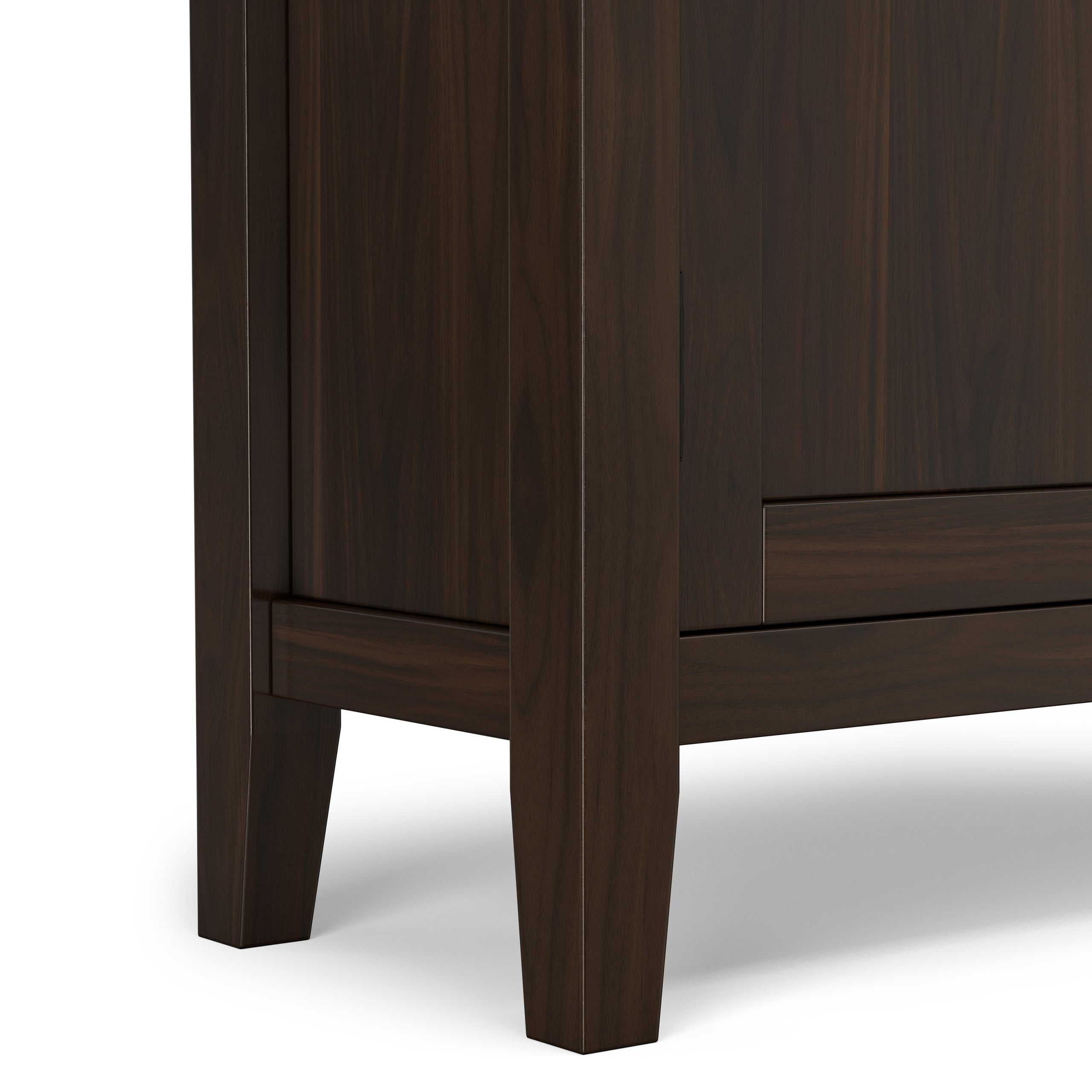 Brunette Brown | Redmond Low Storage Cabinet
