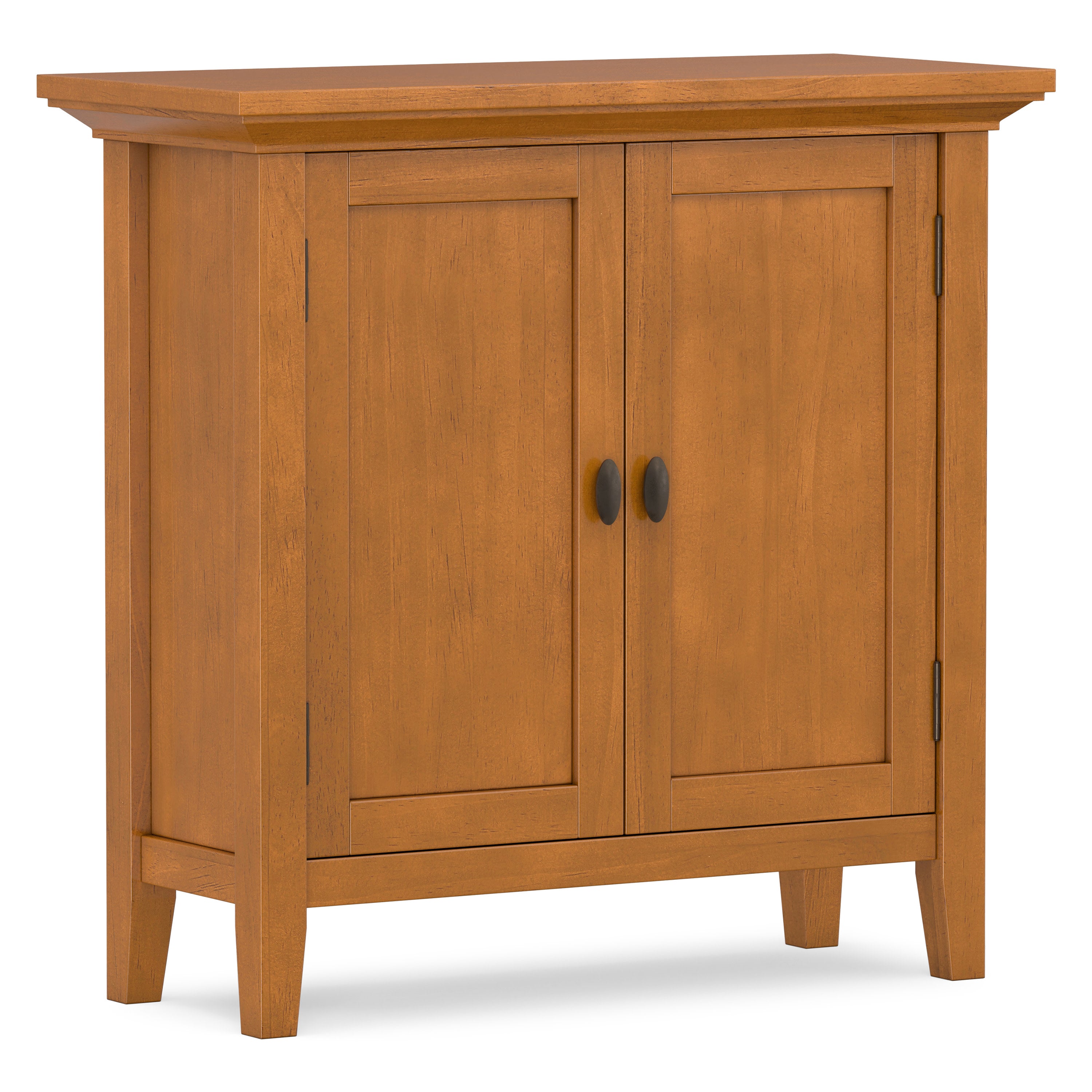 Solid Wood Storage Cabinet | Redmond Low Storage Cabinet – Simpli Home