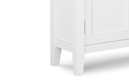 White | Redmond 32 inch Low Storage Cabinet
