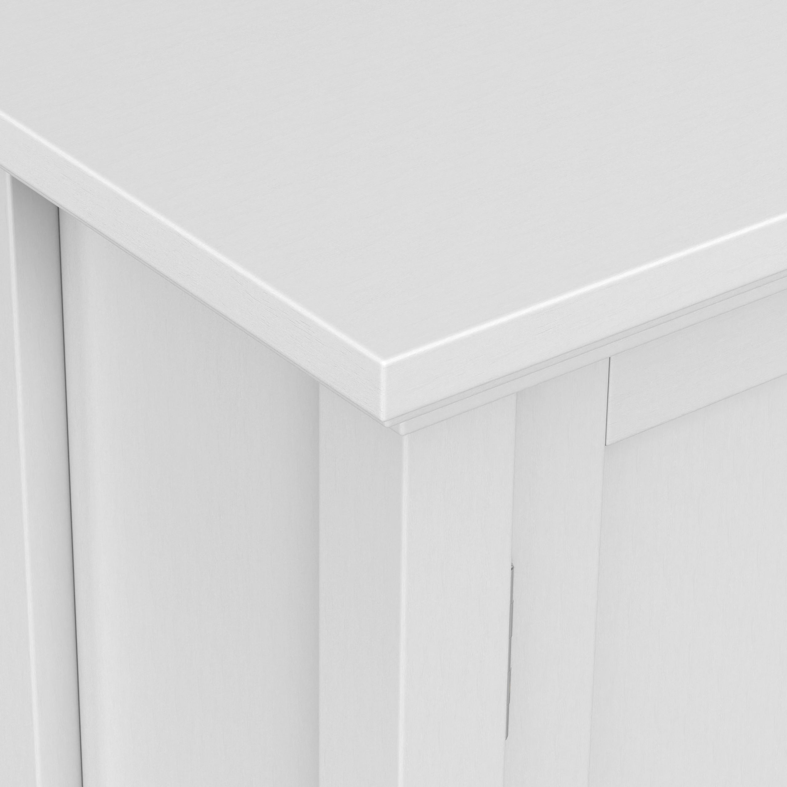 White | Redmond Low Storage Cabinet
