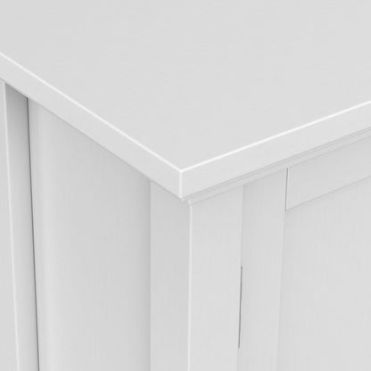 White | Redmond Low Storage Cabinet