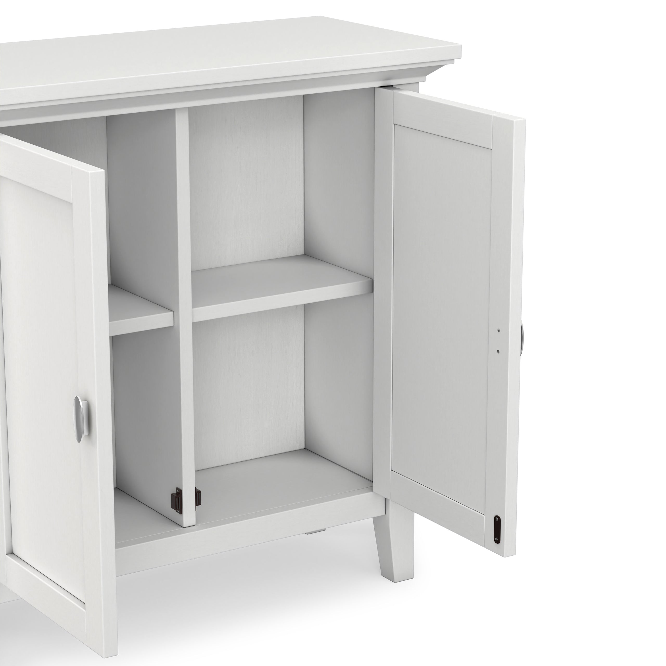 White | Redmond Low Storage Cabinet