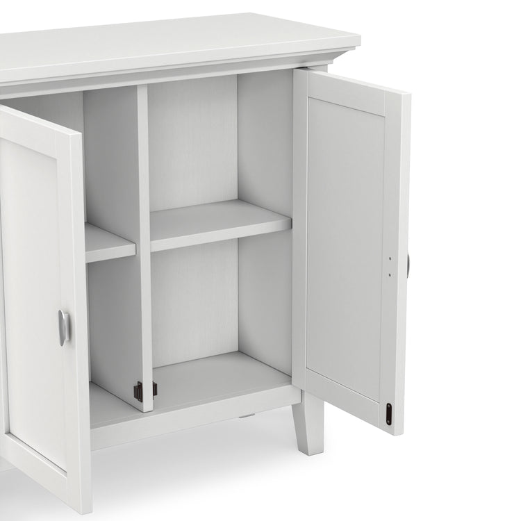 White | Redmond Low Storage Cabinet