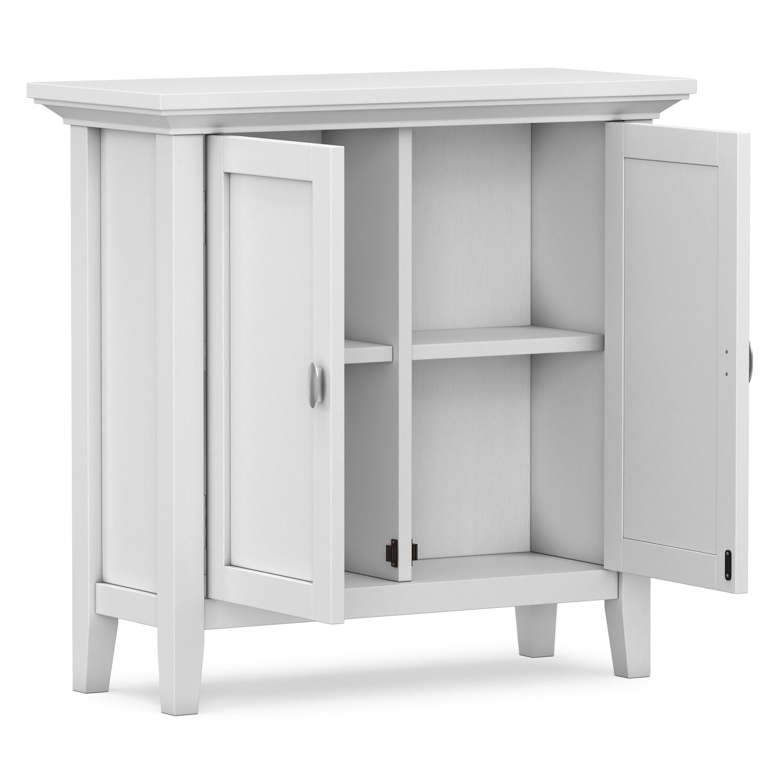 White | Redmond Low Storage Cabinet