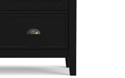 Black | Redmond 39 inch Medium Storage Cabinet