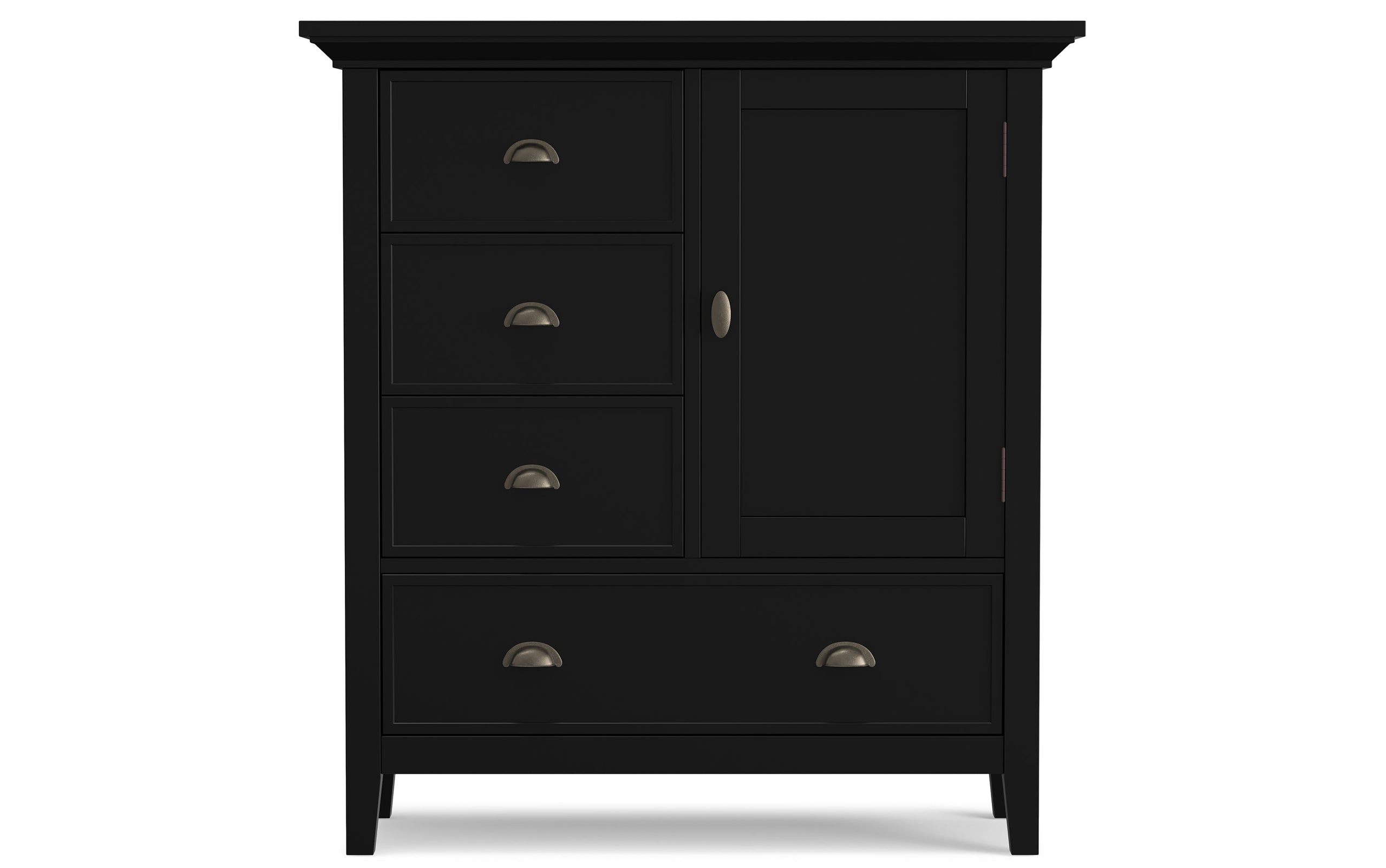 Black | Redmond 39 inch Medium Storage Cabinet