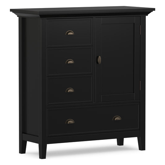 Black | Redmond Medium Storage Cabinet
