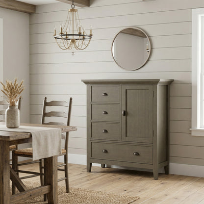 Farmhouse Grey | Redmond Medium Storage Cabinet