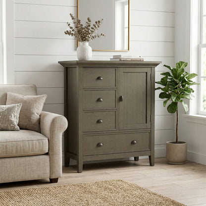Farmhouse Grey | Redmond Medium Storage Cabinet