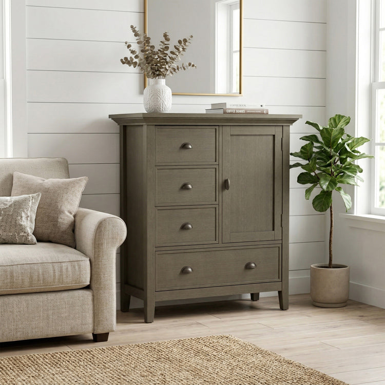 Farmhouse Grey | Redmond Medium Storage Cabinet