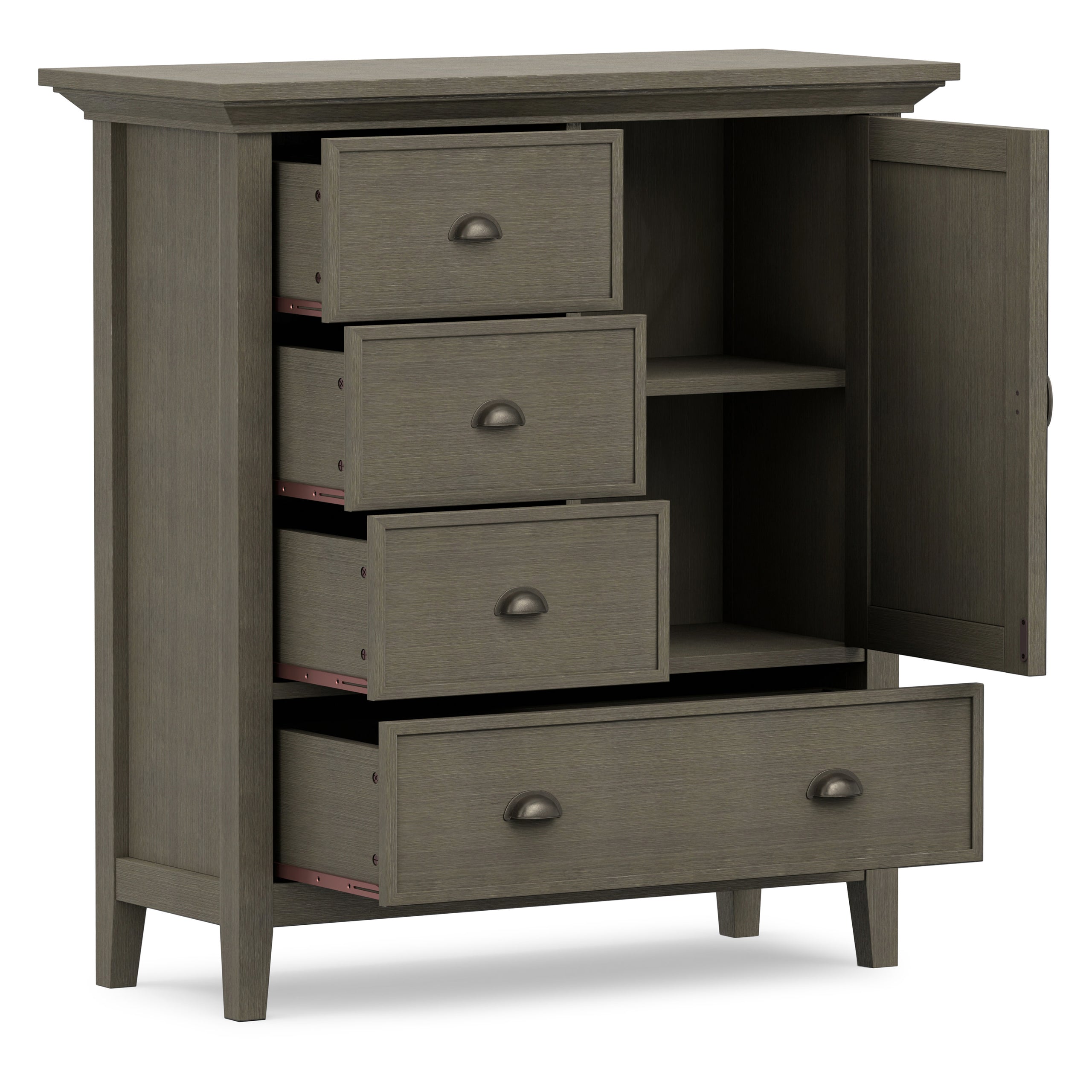 Farmhouse Grey | Redmond Medium Storage Cabinet