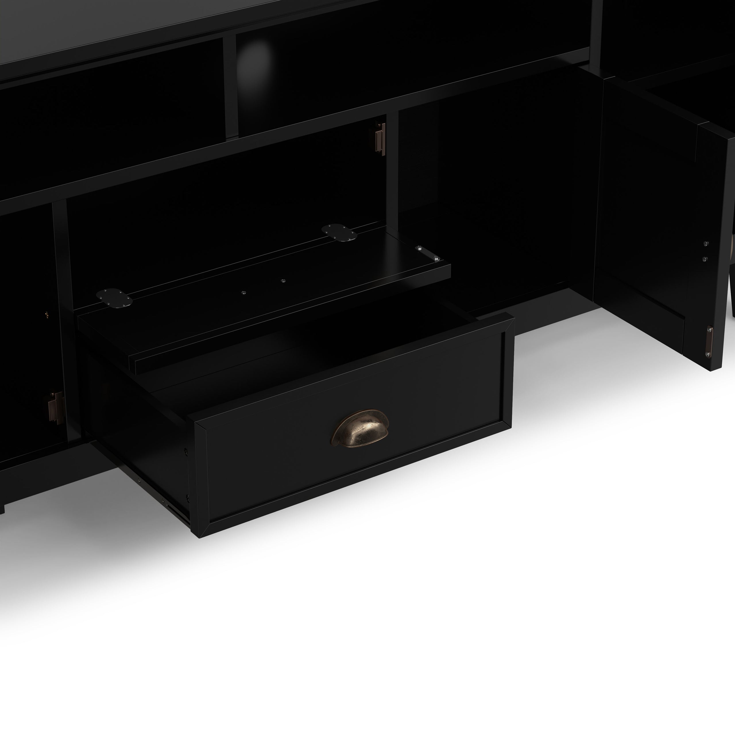 Black | Redmond 72 inch TV Stand