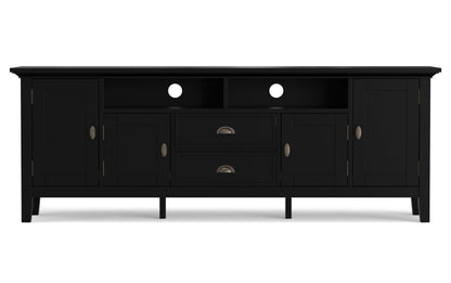 Black | Redmond 72 inch TV Media Stand