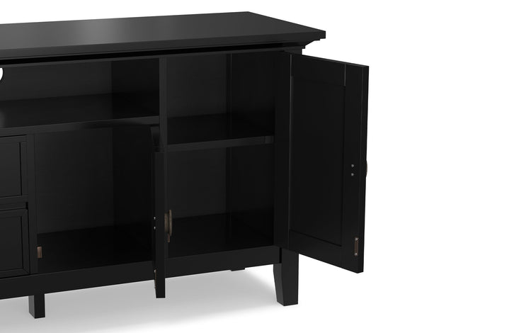 Black | Redmond 72 inch TV Media Stand