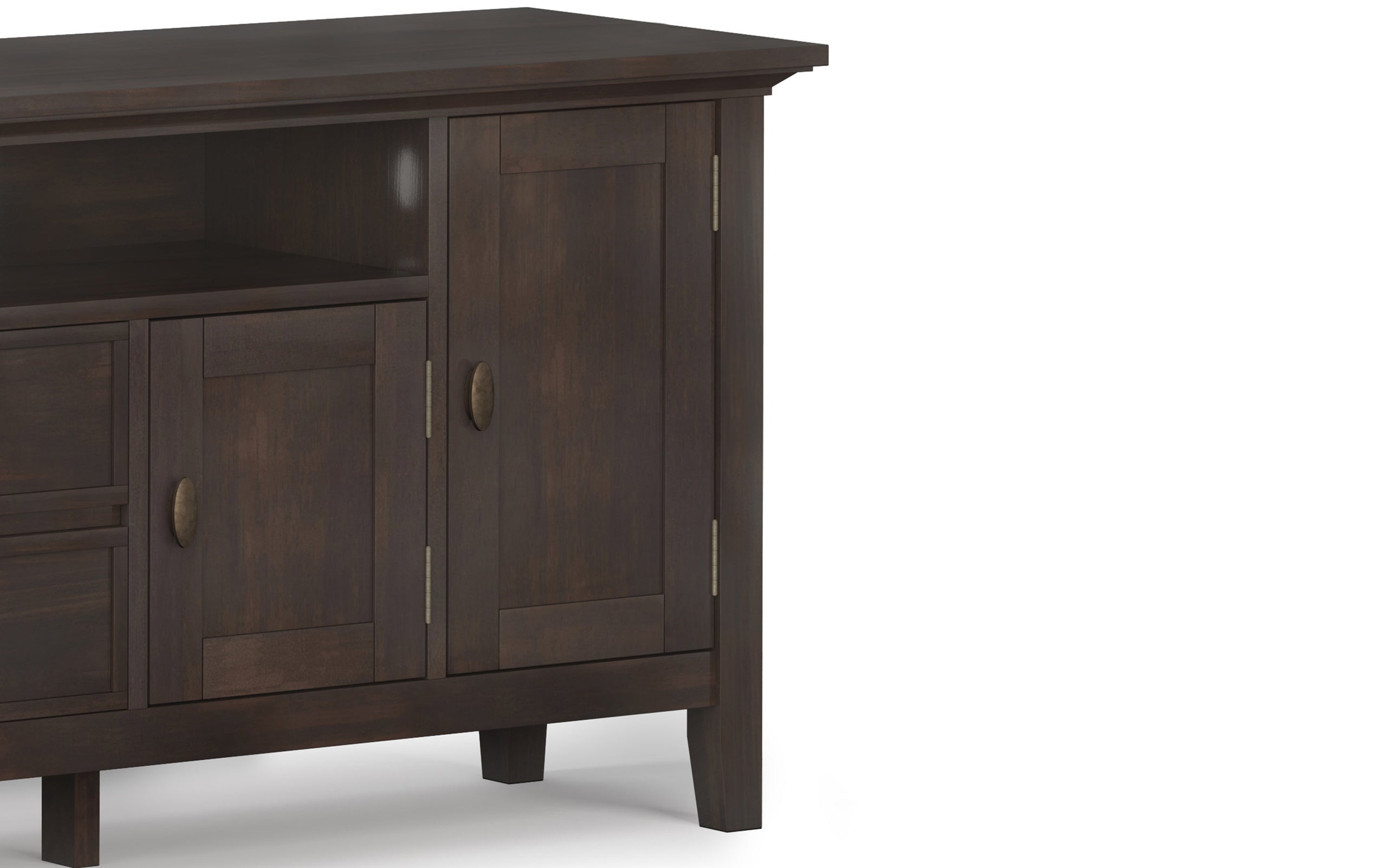 Brunette Brown | Redmond 72 inch TV Media Stand