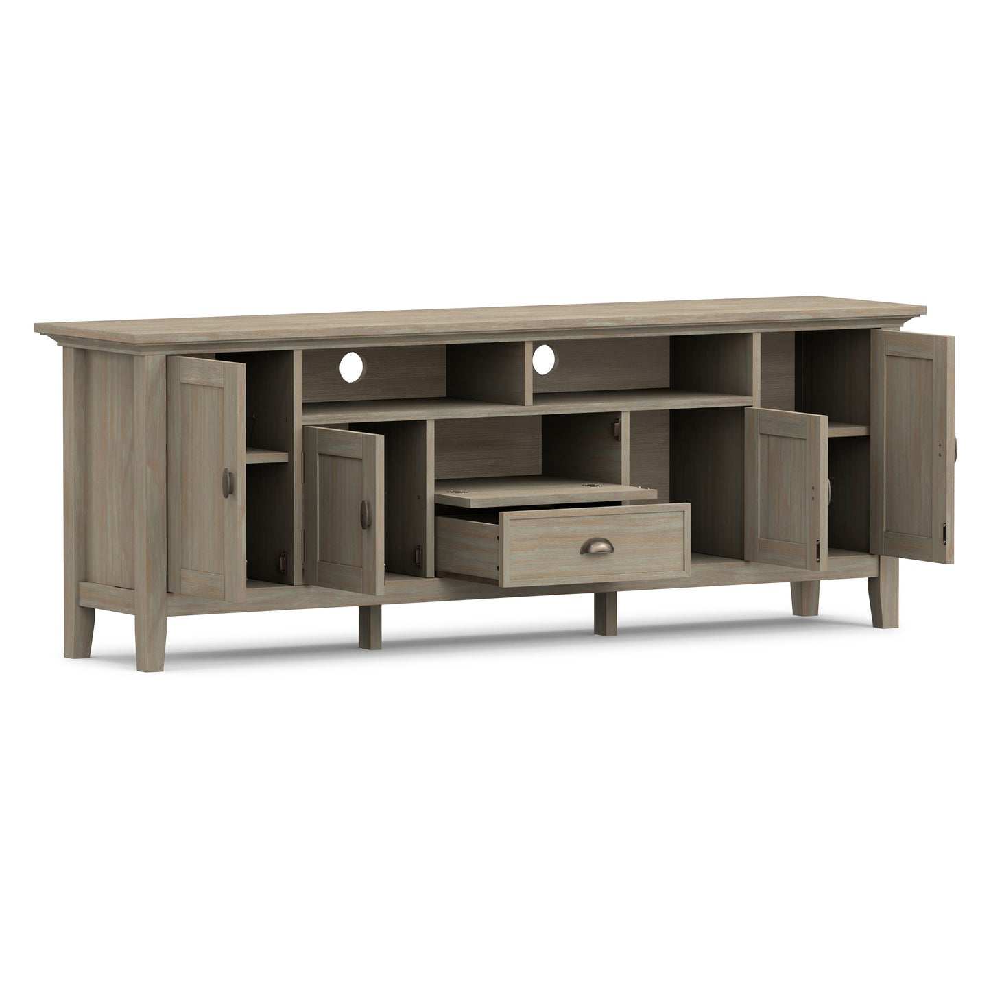 Distressed Grey | Redmond 72 inch TV Stand