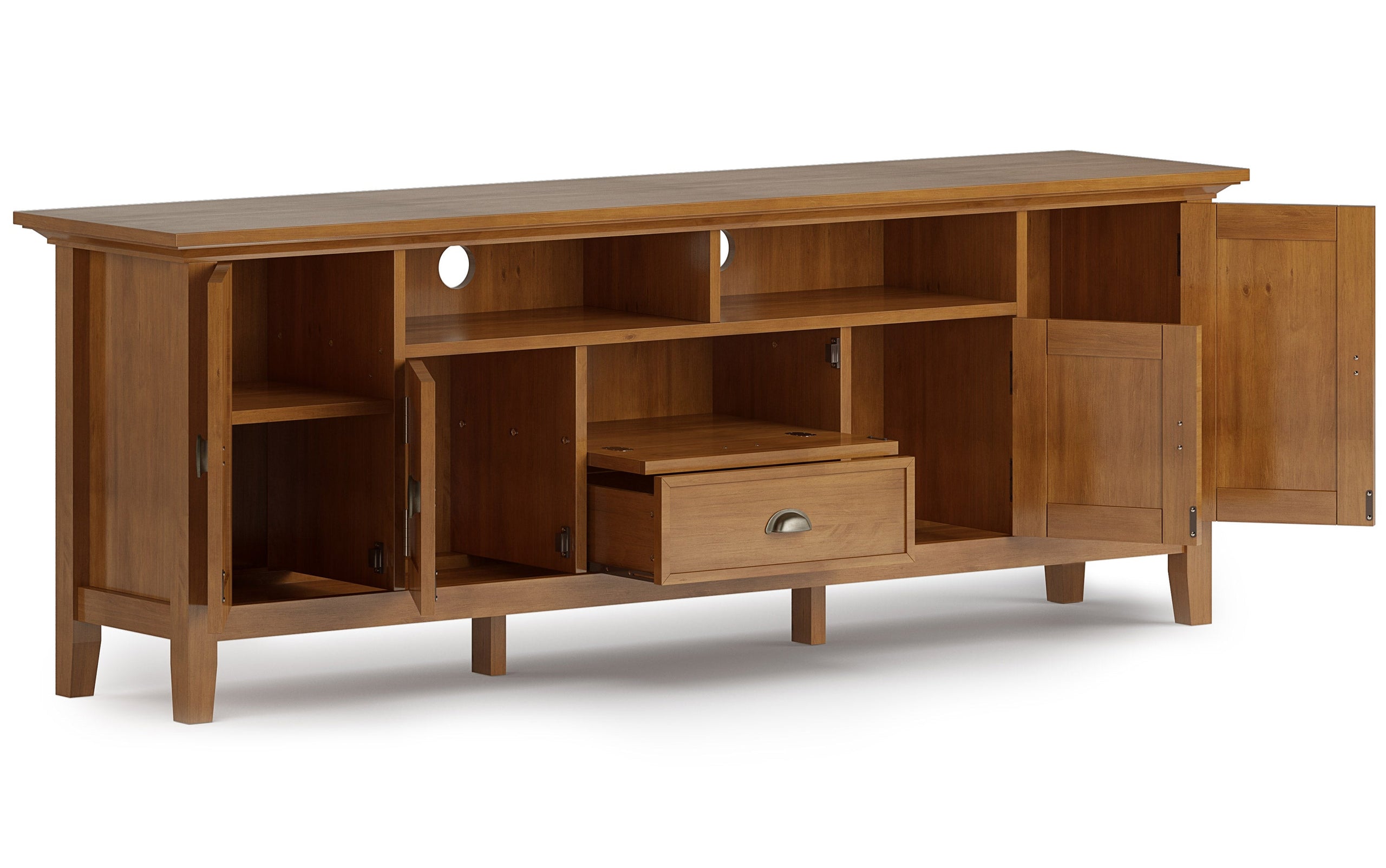 Light Golden Brown | Redmond 72 inch TV Media Stand