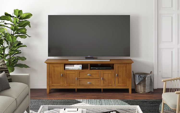 Light Golden Brown | Redmond 72 inch TV Media Stand