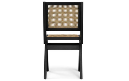 Black Rattan | Regina Dining Chair (Set of 2)