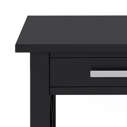 Black | Kitchener 20.5 inch End Side Table