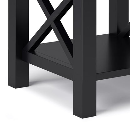 Black | Kitchener 20.5 inch End Side Table