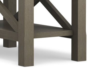 Farmhouse Grey | Kitchener Narrow Side Table