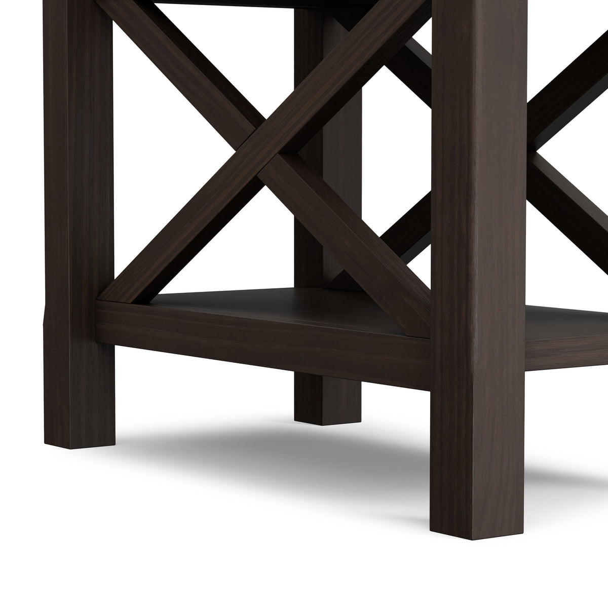 Warm Walnut Brown | Kitchener Narrow End Table