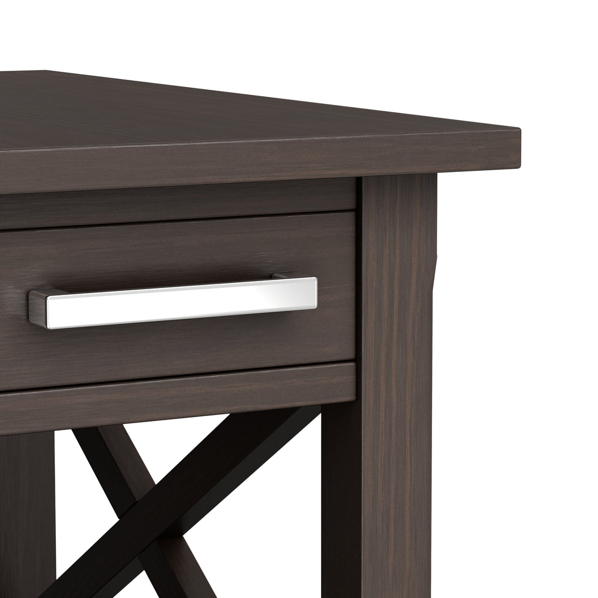 Warm Walnut Brown | Kitchener Narrow End Table