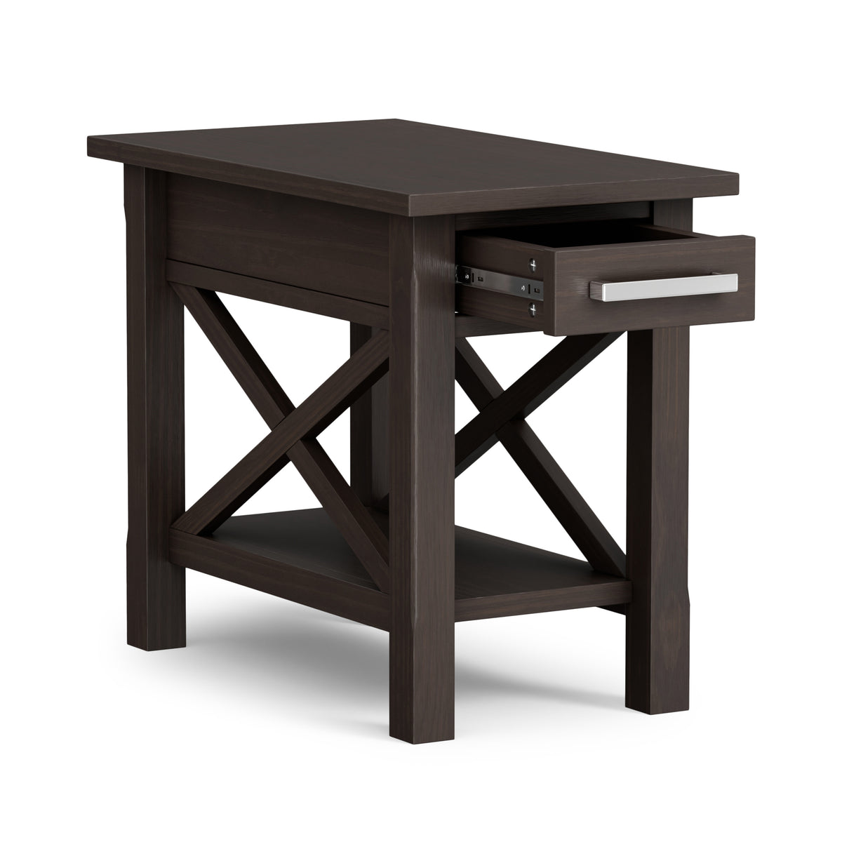 Warm Walnut Brown | Kitchener Narrow End Table