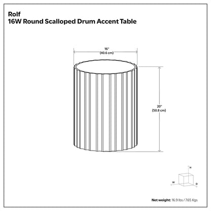Refined Natural | Rolf Side Table