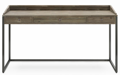 Distressed Grey | Ralston Solid Acacia Desk