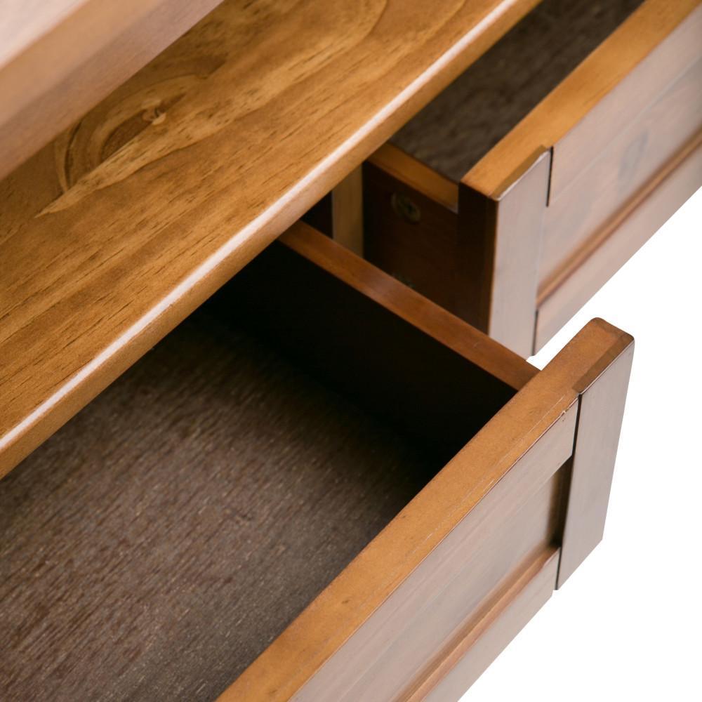 Light Golden Brown | Warm Shaker 48 inch Coffee Table