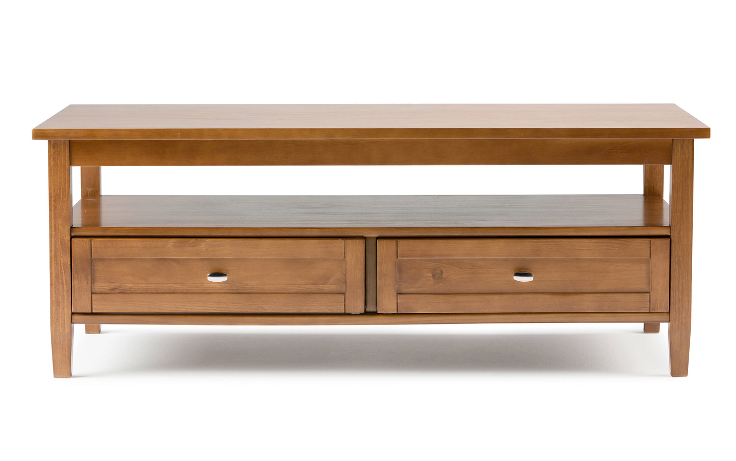 Light Golden Brown | Warm Shaker Coffee Table