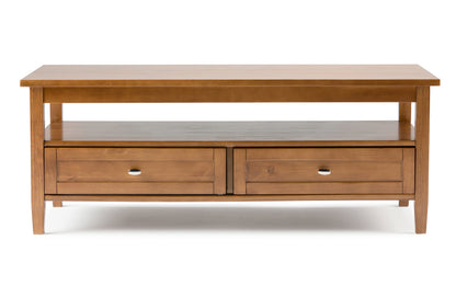 Light Golden Brown | Warm Shaker Coffee Table