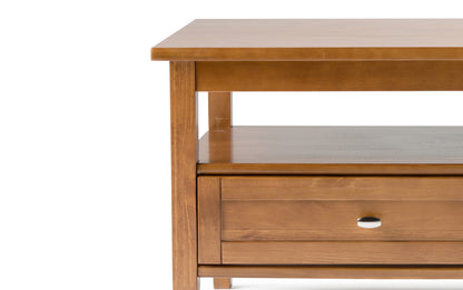 Light Golden Brown | Warm Shaker Coffee Table