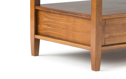 Light Golden Brown | Warm Shaker Coffee Table