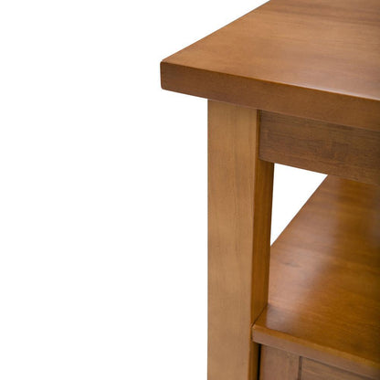 Light Golden Brown | Warm Shaker End Table