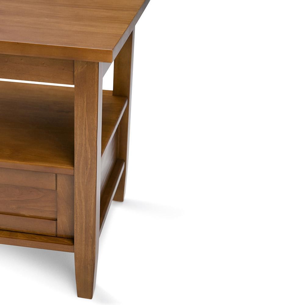 Light Golden Brown | Warm Shaker End Table
