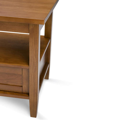 Light Golden Brown | Warm Shaker End Table