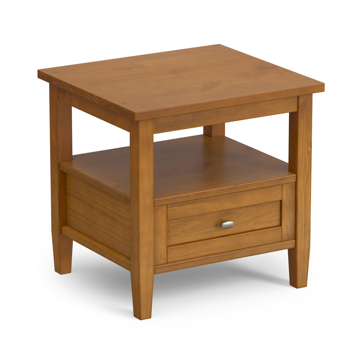 Light Golden Brown | Warm Shaker End Table