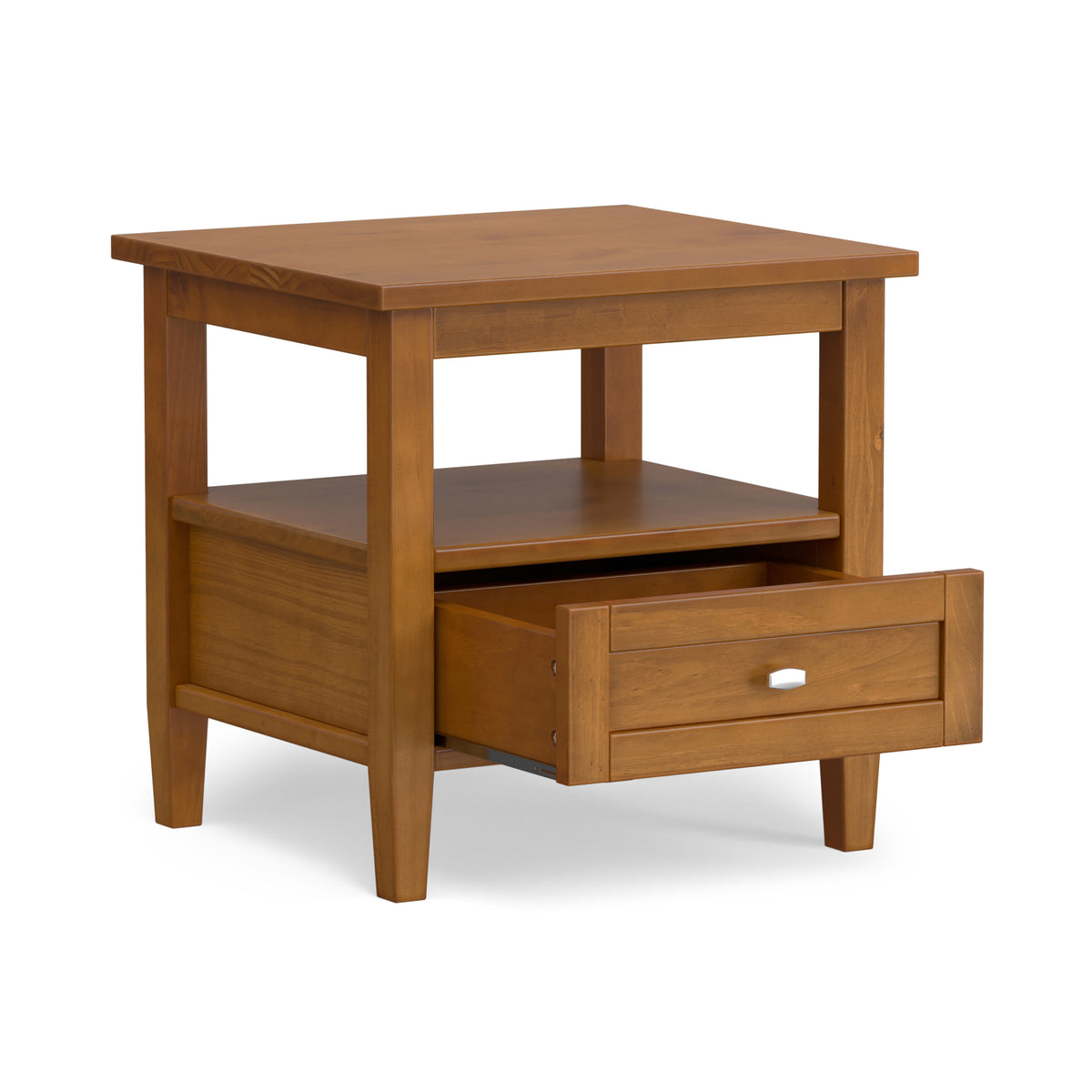 Light Golden Brown | Warm Shaker End Table